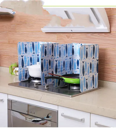 MUKEB oil barrier oil baffle block oil baffle plate kitchen supplies oil proof plate thickening
