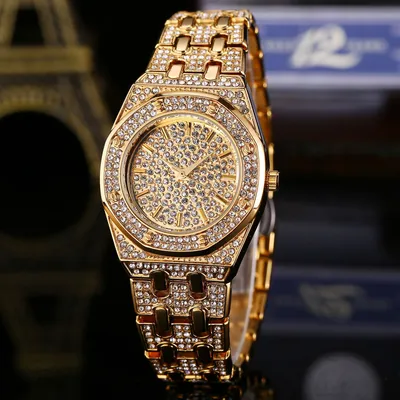 Gypsophila high-end waterproof full diamond ladies watch