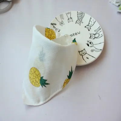 Baby gauze saliva towel
