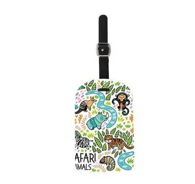 Personalized creative travel label boarding pass
