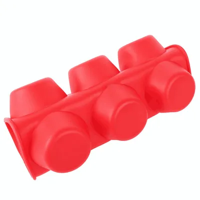 Silicone Round Egg Tart Mold DIY Baking Tools Muffin Cup Cake Mold Thick Silicone