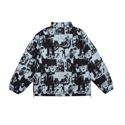 Retro Padded Coat Women's Tide Brand Bf Wind Couple Jacket