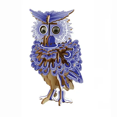 Wooden Laser Cutting Craft Children's Puzzle