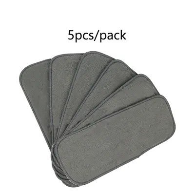 Odor-Absorbing Washable Baby Diaper Pad Bamboo Charcoal