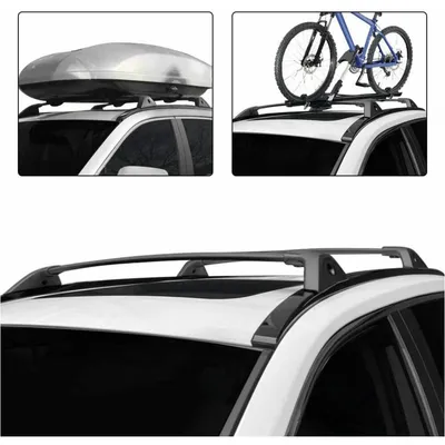 Roof Rack Cross Bars For T Oyota 2019-20 RAV4 Aluminum Luggage Cargo Bag Carrier