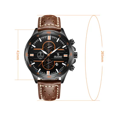 Multifunctional sports quartz men's watch