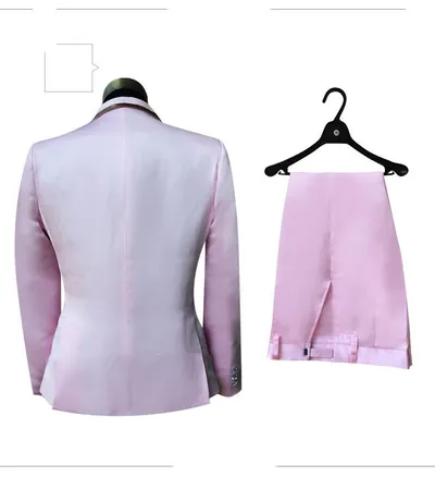 Men's Fashion Personality Suit Slim Three Piece