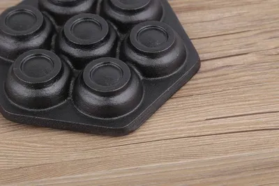 Household Cast Iron Oversize 5cm Pot Mould 7 Hole Cake Mould