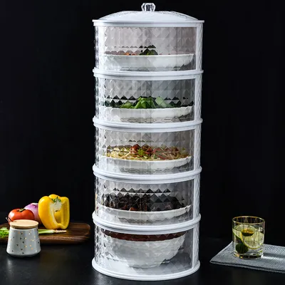 Multi-layer Anti-fly  Household Dust-proof And Heat-insulating Food Cover