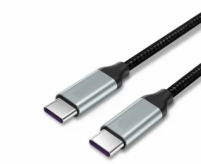 TYPE-C Fast PD Data Cable 5 Core Braided