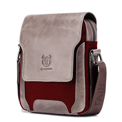 First layer cowhide one shoulder diagonal bag
