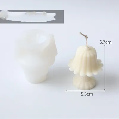 زينة شموع منزلية بسيطة وعصرية