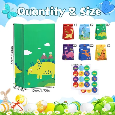 12 Christmas Gift Bags