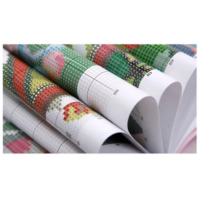 Cross stitch decorative painting
