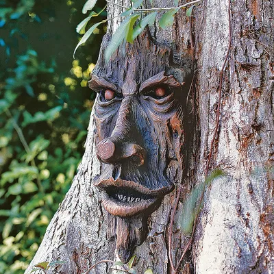 Spiritual Greenman Tree Sculpture Resin Craft Pendant