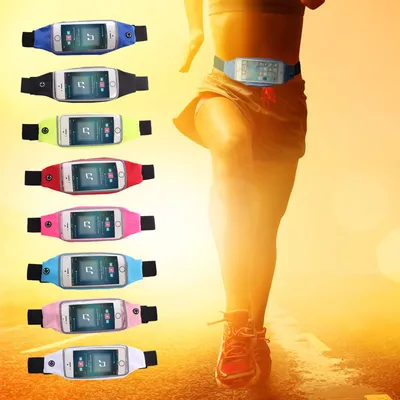Men's and women's marathon belt anti-theft waist bag
