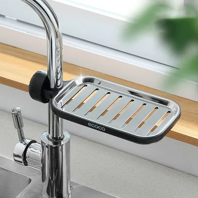 Stainless Steel Sink Storage Rack Kitchen Supplies
