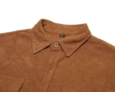 Japanese Corduroy Men's Business Slim Casual Shirt