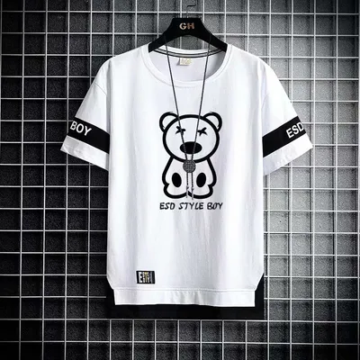 Teenagers Short-sleeved T-shirt Shorts Men's Trendy Sports Suit Junior High School
