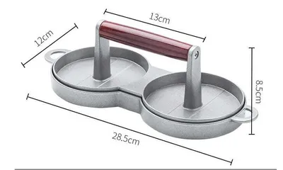 Round Burger Press Aluminum Alloy Burger Meat Beef Barbecue Burger Press Kitchen Food Mold Baking Tools