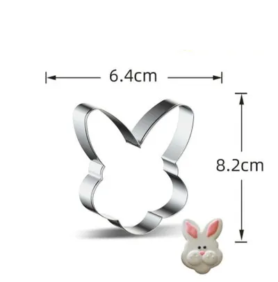 Stainless Steel Biscuit Mould Rabbit Egg Cake Mould