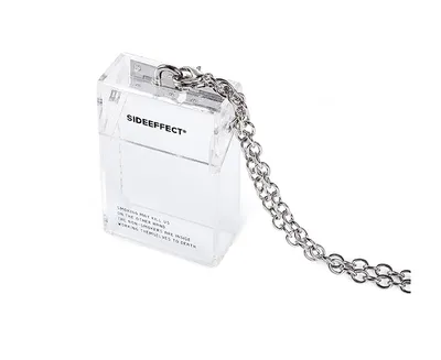 Acrylic Transparent Cigarette Case Diagonal Package