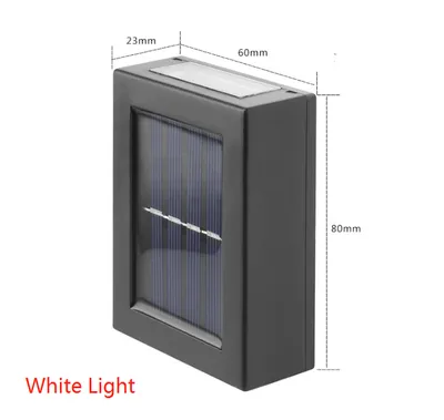 Solar Night Light Outdoor Decorative Garden Wall Lamp