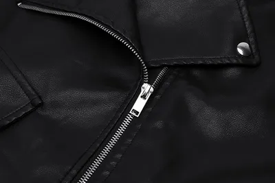 Women Loose Belt Casual Bike Jacket