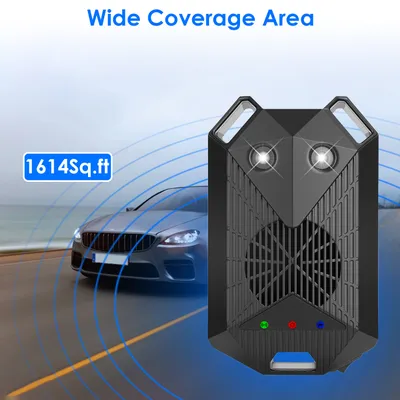 2 Pack Under Hood Ultrasonic Rodent Repeller Rodent Control Deterrent Chaser Blocker For