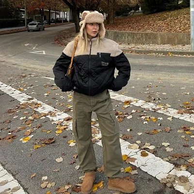 Women's Solid Color Loose Street Fashion Stand Collar Jacket