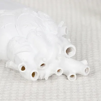Black And White Heart Vase, Creative Heart-shaped Vase, Home Desk Decoration, Resin Crafts, Great Deal