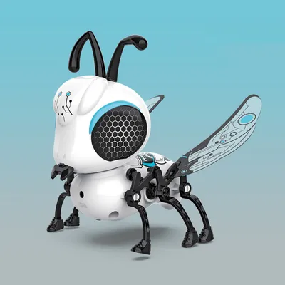 Touch-sensing Assembled Bee Toy Light And Music
