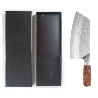 Household Wooden Handle Slicing Stainless Steel Kitchen Knife Chef's Special Tool