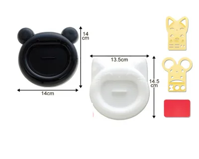 Cute Big Mouth Animal Children's Rice Ball Mold