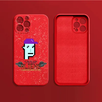 Silicone Waterproof Phone Case Pipe Alien
