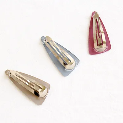 Bangs clip pure color hair clip