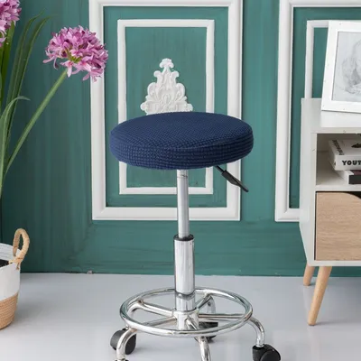 Bar Elastic Round Stool Cover