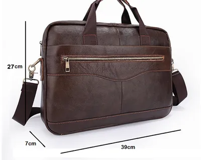 Men's crossbody bag leather handbag