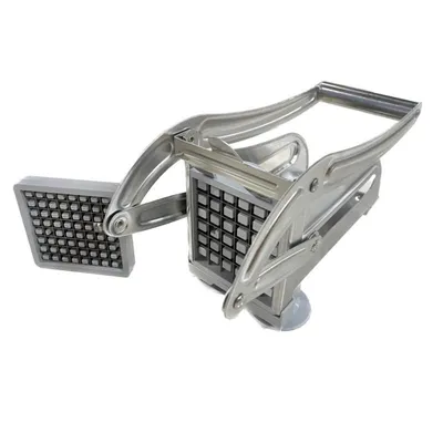 2 Blades Stainless Steel French Fry Cutter Potato Vegetable Slicer Chopper Dicer