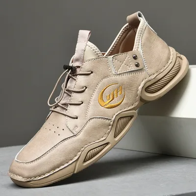 Breathable Fashion Casual Leather Shoes