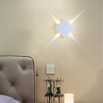 Cross light decoration lamp indoor bedside background lamp living room