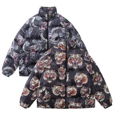 Men's Retro Thickened Bread Coat Cotton Coat