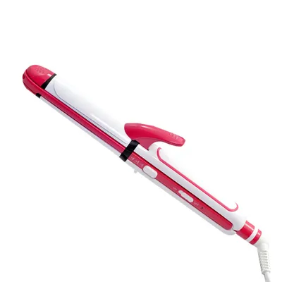 Three-in-one hair straightener