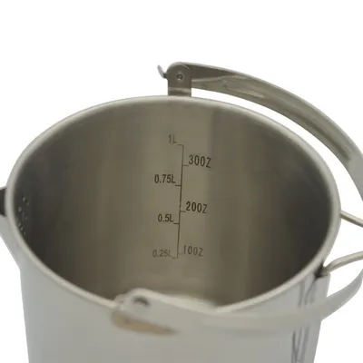Outdoor Picnic Stainless Steel Portable Pot