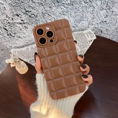 Silicone Three-dimensional Lattice Phone Case Protector