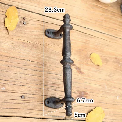 Chinese Style Creative Personality Cast Iron Craft Door Handle