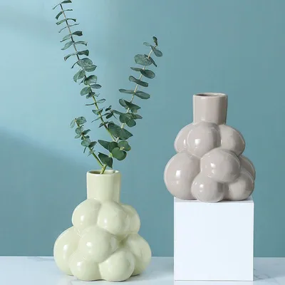 Ceramic Craft Ornament Modern Home Soft Decoration