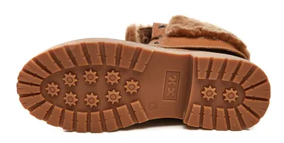 Women's High-top Leather Padded Warm Snow Boots