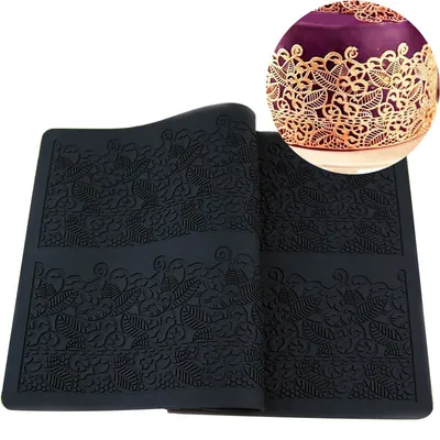 Fondant Lace Silicone Mat Cake Lace Decoration Lace Mold