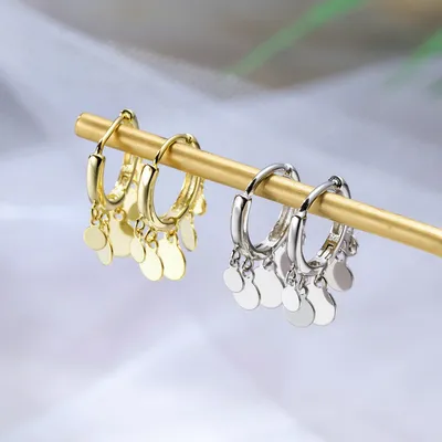 Light luxury earrings silver earrings